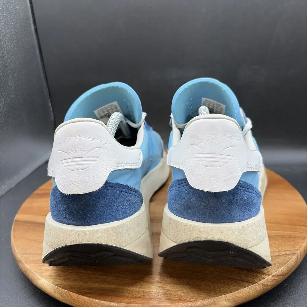 Adidas Country XLG Mens Size 11.5 Running Shoes Blue White Sneakers IE3232